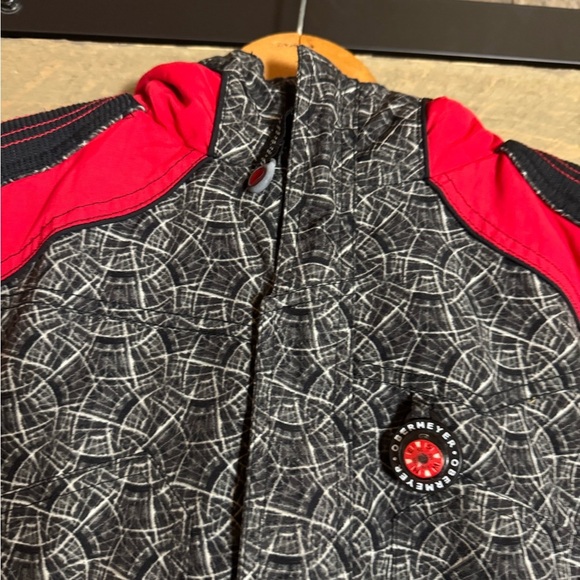 Obermeyer black and white print winter jacket Size 4 - Picture 5 of 16